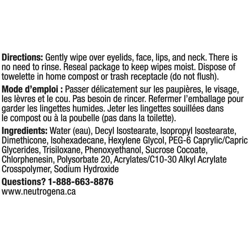 All in One Makeup Remover Cleansing Fragrance-Free Wipes