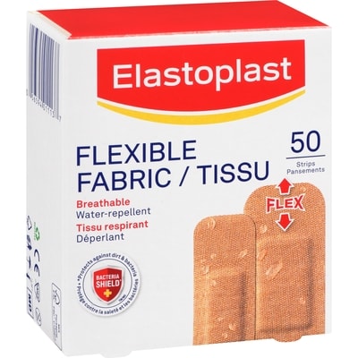 360° Care-Guard Pansement Tissu 50 Tailles Assorties