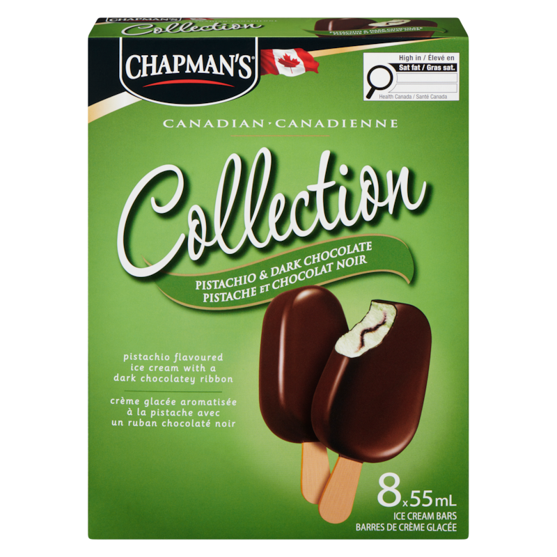 CICACREAM、BIHACURE、maNara Chapmans Canadian Collection Pistachio & Dark Chocolate Ice Cream