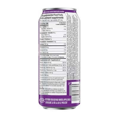 Grape Energy Drink