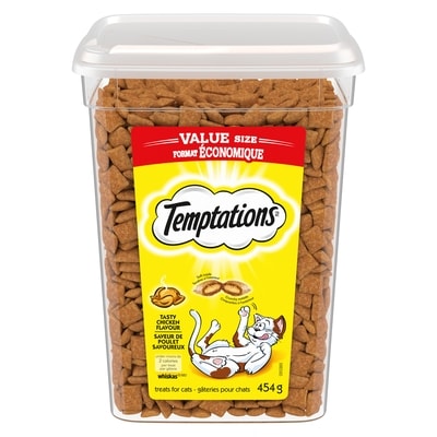 Temptations Cat Treats, Tasty Chicken Flavour 454 g, $1.76/100g