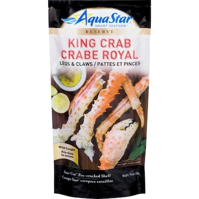 Aquastar King Crab Legs 500 g, $9.30/100g