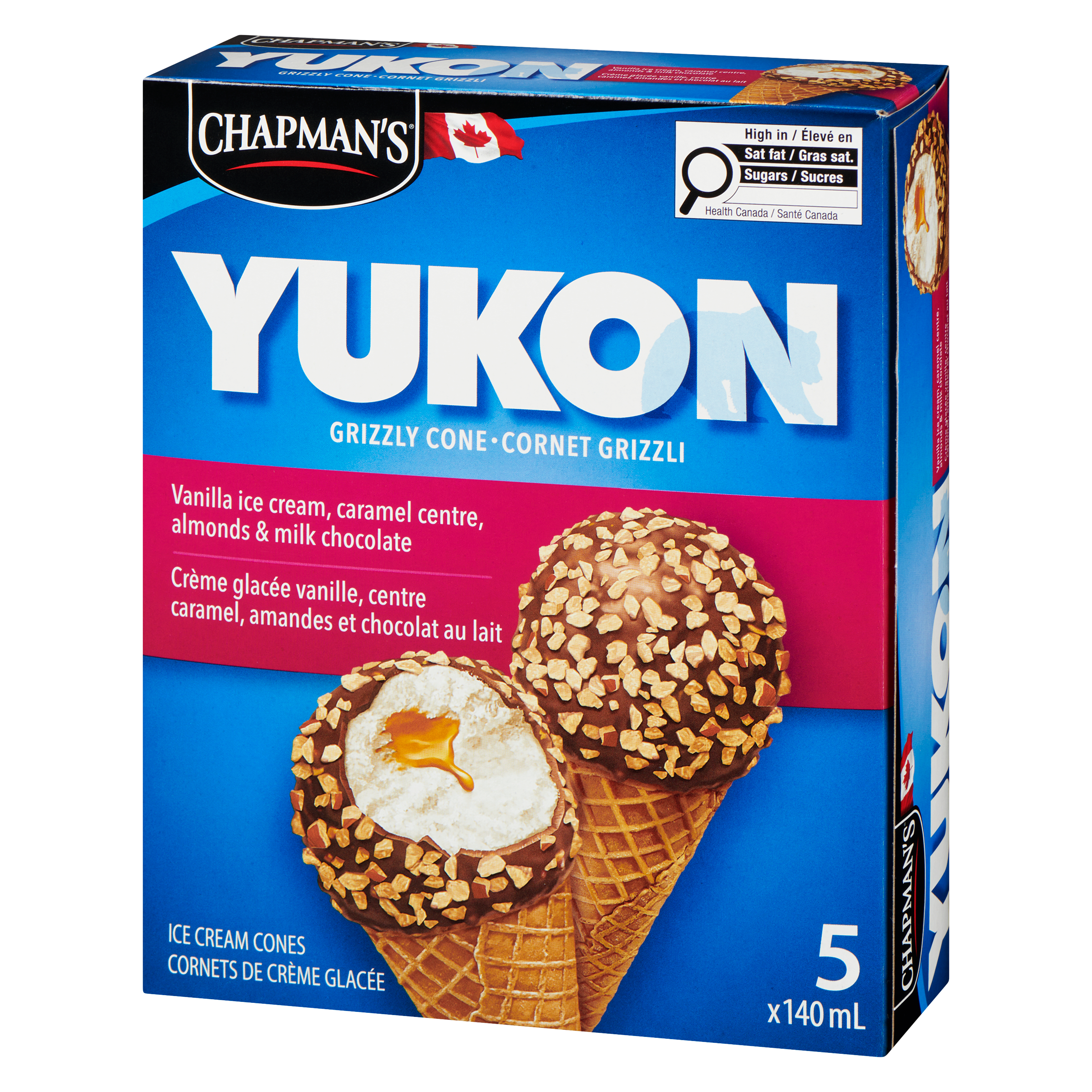 KRUSHED KITTY クラッシュドキティ ムーンアイズ USDM Chapmans Yukon Grizzly Ice Cream Cone Vanilla, Almonds & Milk