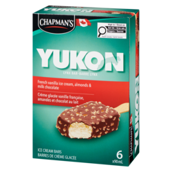 Collana premium rich cream New ④ Chapmans Yukon Lynx Ice Cream Bar French Vanilla & Almond - 6x90.0