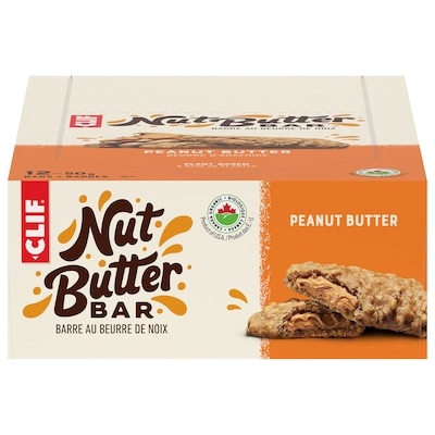 Clif barre au beurre d’arachide, biologique, sans arômes artificiels (emballage de 12) 12x50.0 g, 3,50 $/100g