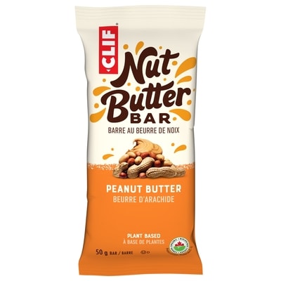 Clif barre au beurre d’arachide, biologique, sans arômes artificiels 50 g, 4,58 $/100g