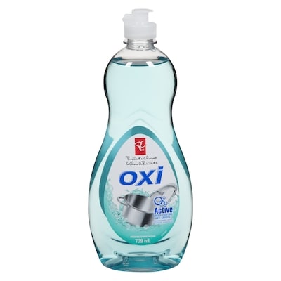President's Choice Oxi Dishwashing Liquid 739 ml, $0.30/100ml