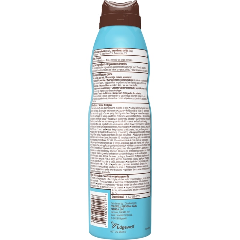 Island Sport® Sweat Resistant Sunscreen Spray, SPF 30