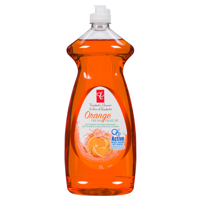 Orange Fresh Grease-Fighting Dishwashing Liquid
