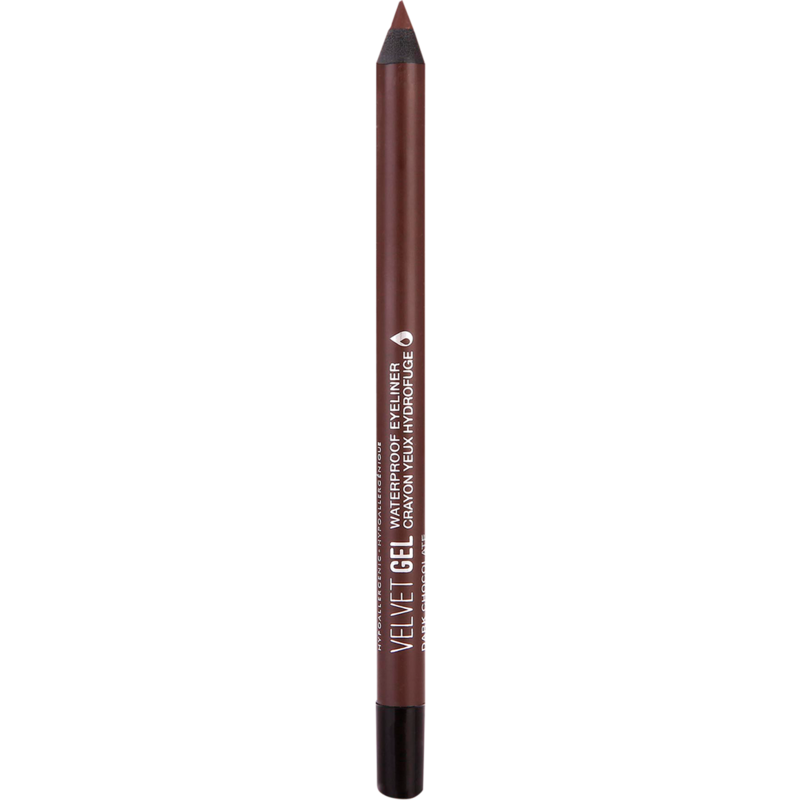 Velvet Gel Waterproof Eyeliner, Dark Chocolate