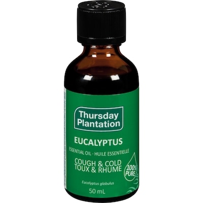 Thursday’s Plantation Huile d’eucalyptus pure 50 ml, 24,98 $/100ml