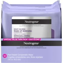 Night Calming Makeup Removing Cleansing Wipes