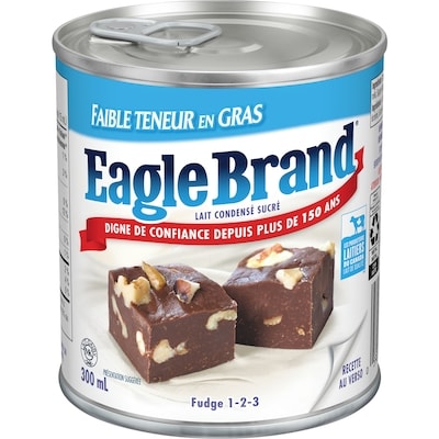 Eagle Brand Brand lait condensé sucré faible en gras 300mL 300 ml, 1,66 $/100ml