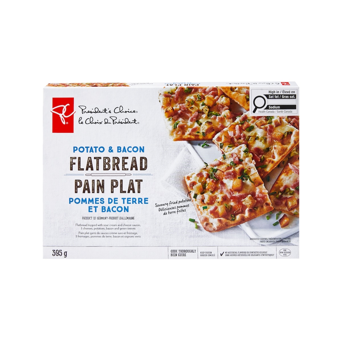 President's Choice Potato and Bacon Flatbread