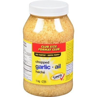 Sans Nom Ail haché 1 kg, 0,75 $/100g