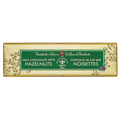 le Choix du Président Chocolat au lait avec noisettes 100 g, 3,99 $/100g