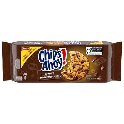 Christie Chips Ahoy! Chunks Chocolate Chip Cookies Family Size 460 g, $1.20/100g