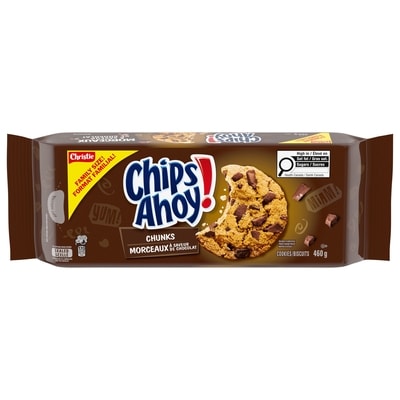 Christie Biscuits Chips Ahoy! Morceaux de chocolat , format familial 460 g, 1,20 $/100g