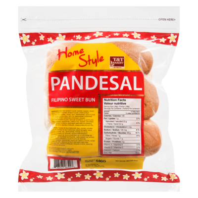T&T Home Style Pandesal 680 g, $0.74/100g