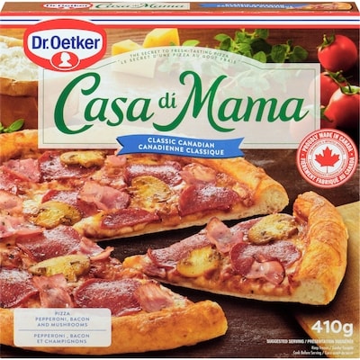 Dr Oetker Casa di Mama Classic Canadian Pizza 410 g, $1.70/100g