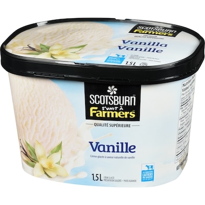 Crème glacée à la vanille Scotsburn