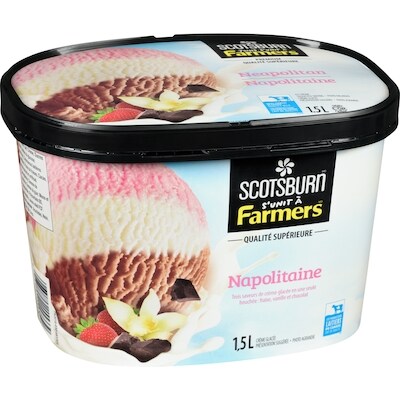 Crème glacée napolitaine Scotsburn