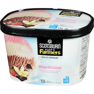 Crème glacée napolitaine Scotsburn