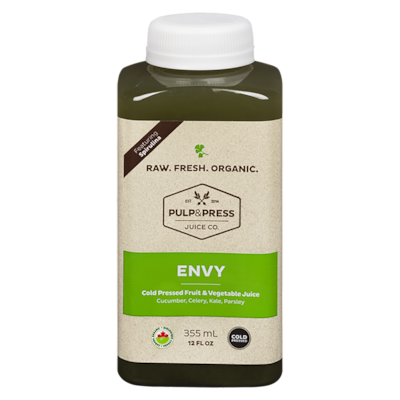 Pulp and Press Jus Plus & Press, Envy 355 ml, 1,77 $/100ml