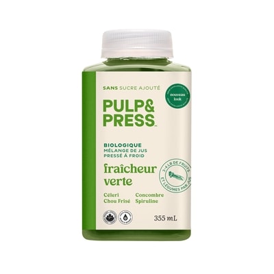 Pulp and Press Jus Plus & Press, Envy 355 ml, 2,05 $/100ml