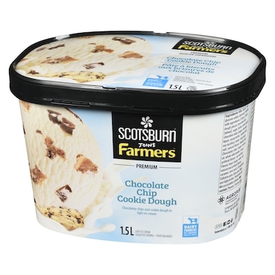 Premium Chocolate Chip Cookie Dough Ice Cream 