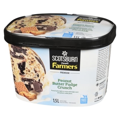 Premium Peanut Butter Fudge Crunch Ice Cream