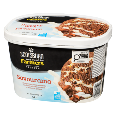 Crème glacée au savourama Scotsburn