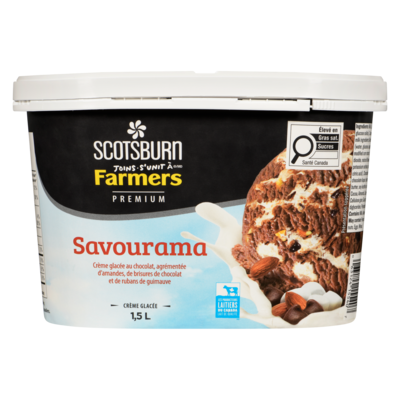 Crème glacée au savourama Scotsburn