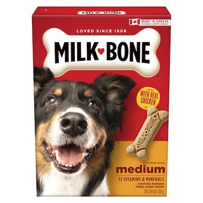 Milkbone Original Medium Dog Biscuits 900 g, $0.55/100g