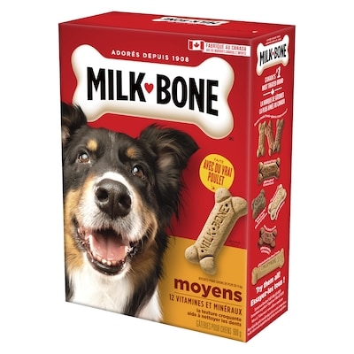 Biscuits moyens pour chien, saveur originale