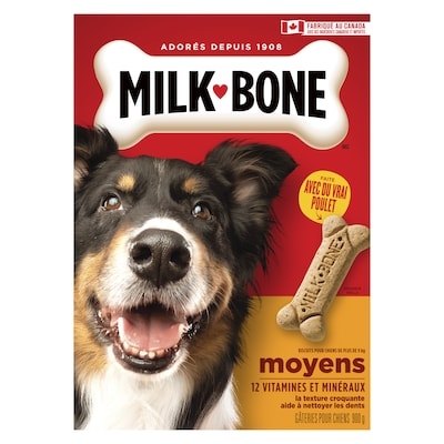 Biscuits moyens pour chien, saveur originale