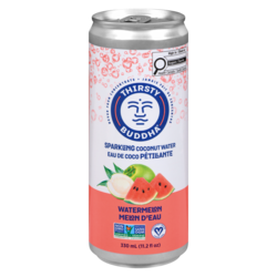Thirsty Buddha Sparkling Coconut Water, Watermelon 330 ml, $0.76/100ml