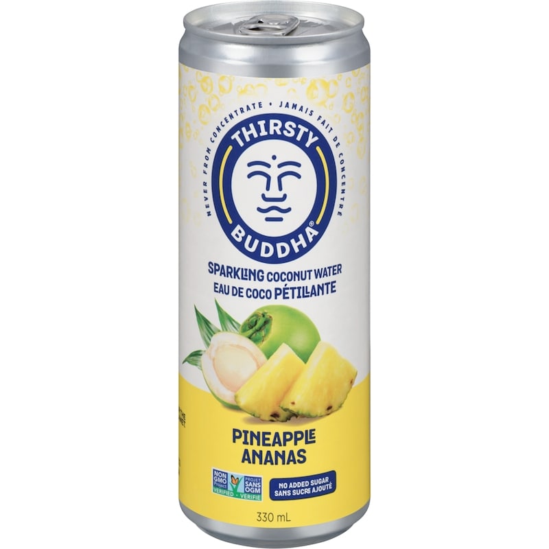 Sparkling Coconut Water, Pineapple