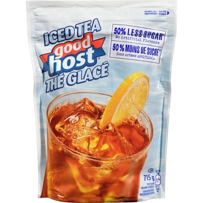 Goodhost Iced Tea with 50% Less Sugar 715 g, $1.12/100g
