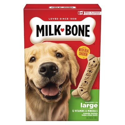 Milkbone Original Large Dog Biscuits 900 g, $0.55/100g