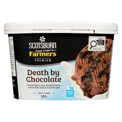 Premium Death By Chocolate Ice Cream  