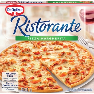 Dr Oetker Ristorante Thin Crust Margarita Pizza 330 g, $2.12/100g