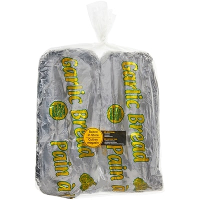 null Bread Garlic Par Bake 565 g, $1.15/100g
