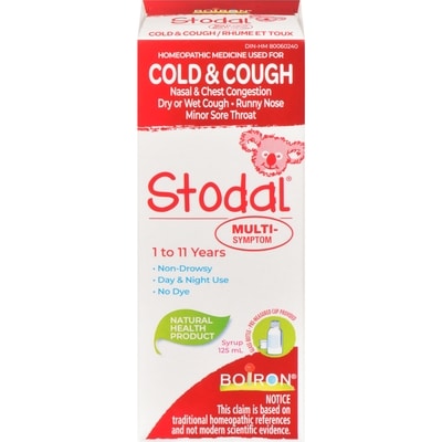 Boiron Stodal Multi-Symptom For Cold And Cough 125 ml, $10.39/100ml