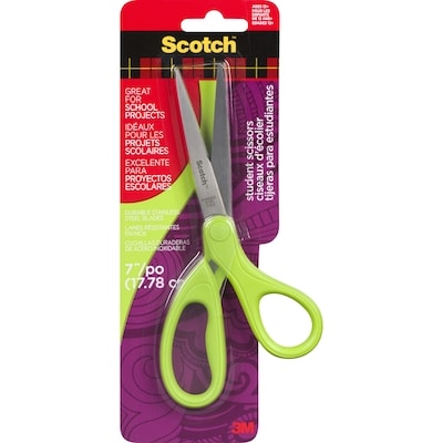 Scotch Ciseaux pour étudiants 1407S-MIX-ESF, 7 po (17,8 cm) 1 ea, 4,50 $/1ch