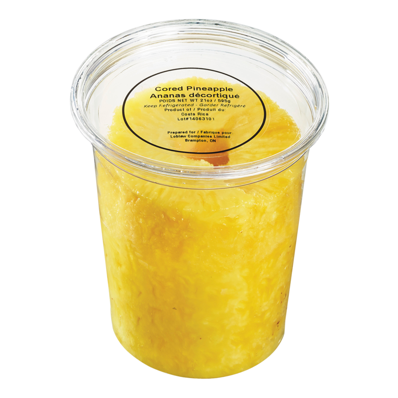Cored Pineapple