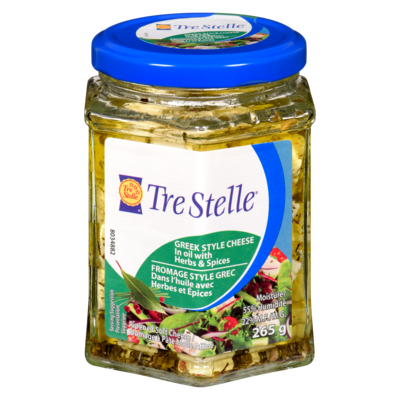 Tre Stelle Feta Fromage dans l'Huile avec Herbes & Épices 265 g, 3,58 $/100g