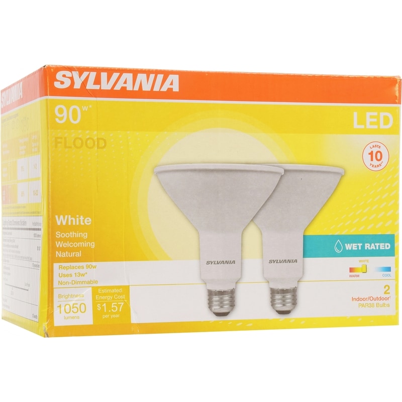 LED Flood White PAR38 13 W