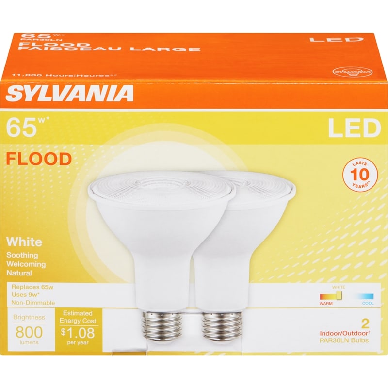 LED Bulb, 10 Year, 9W PAR30 SW VP2