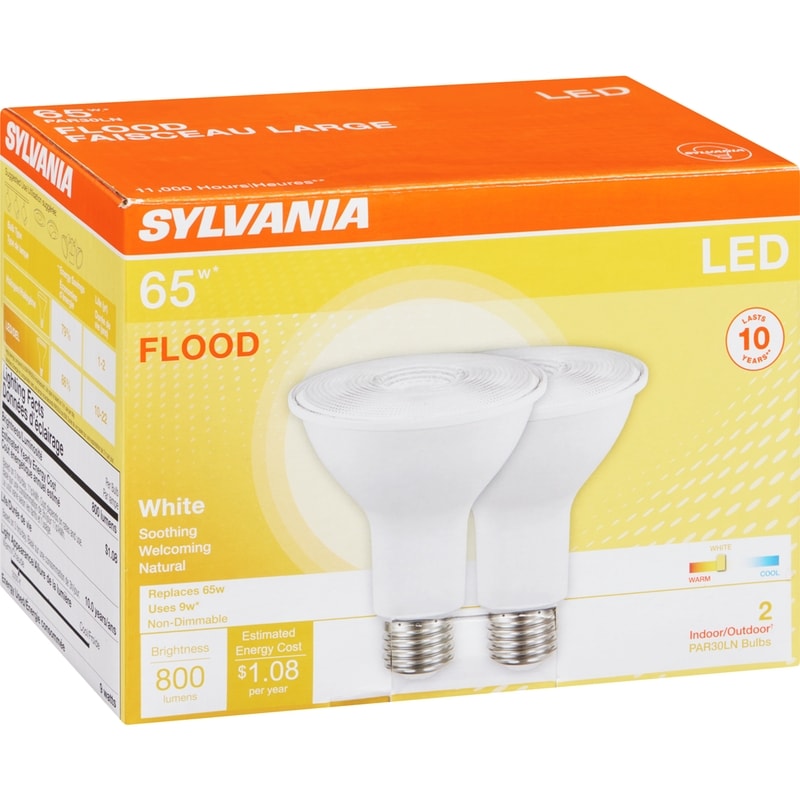 LED Bulb, 10 Year, 9W PAR30 SW VP2